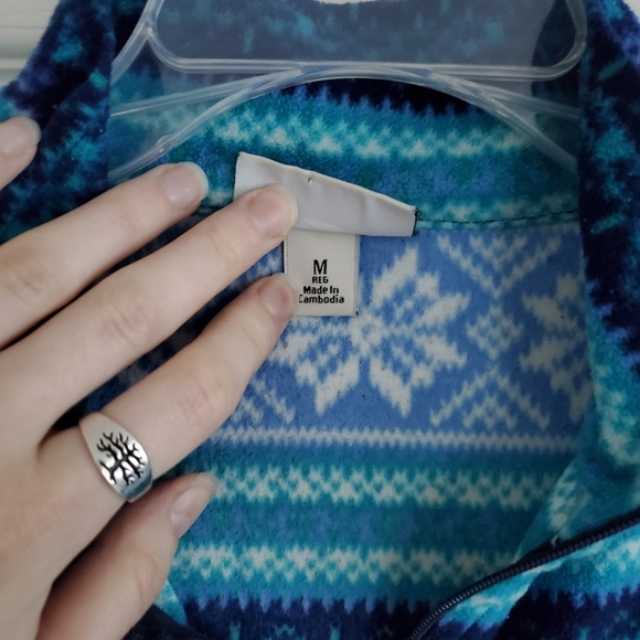 L.L. Bean | Quarter Zip Fleece - Picture 4 of 6